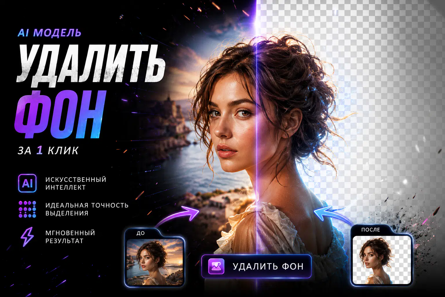 Удалить фон