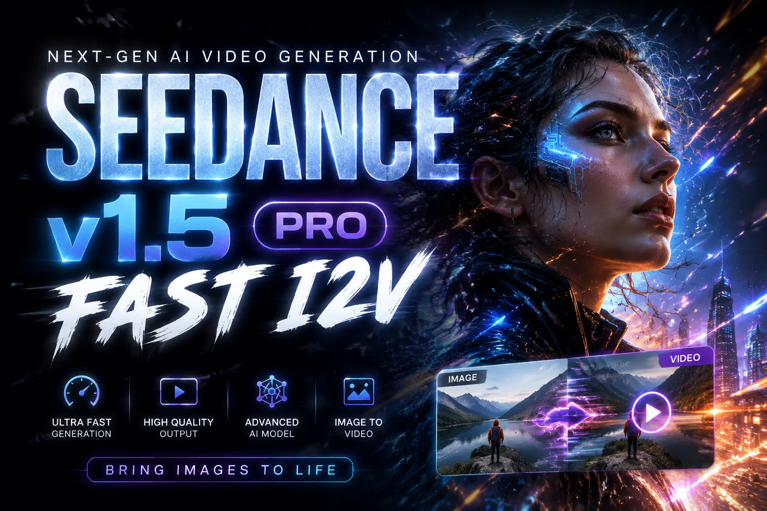 Seedance v1.5 Pro Fast I2V